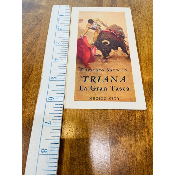 Vintage Event & Menu Vintage Flamenco Show in Triana La Gran Tasca Mexico City - Picture 5 of 6